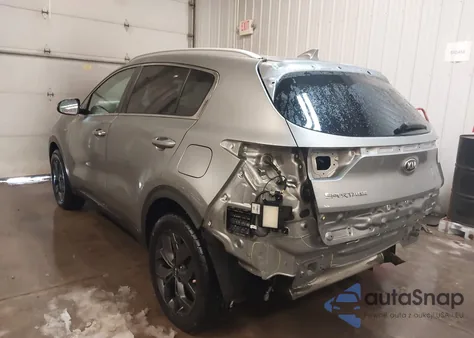 2021 Kia Sportage S из США, поврежденный, VIN KNDP6CAC4M7845115